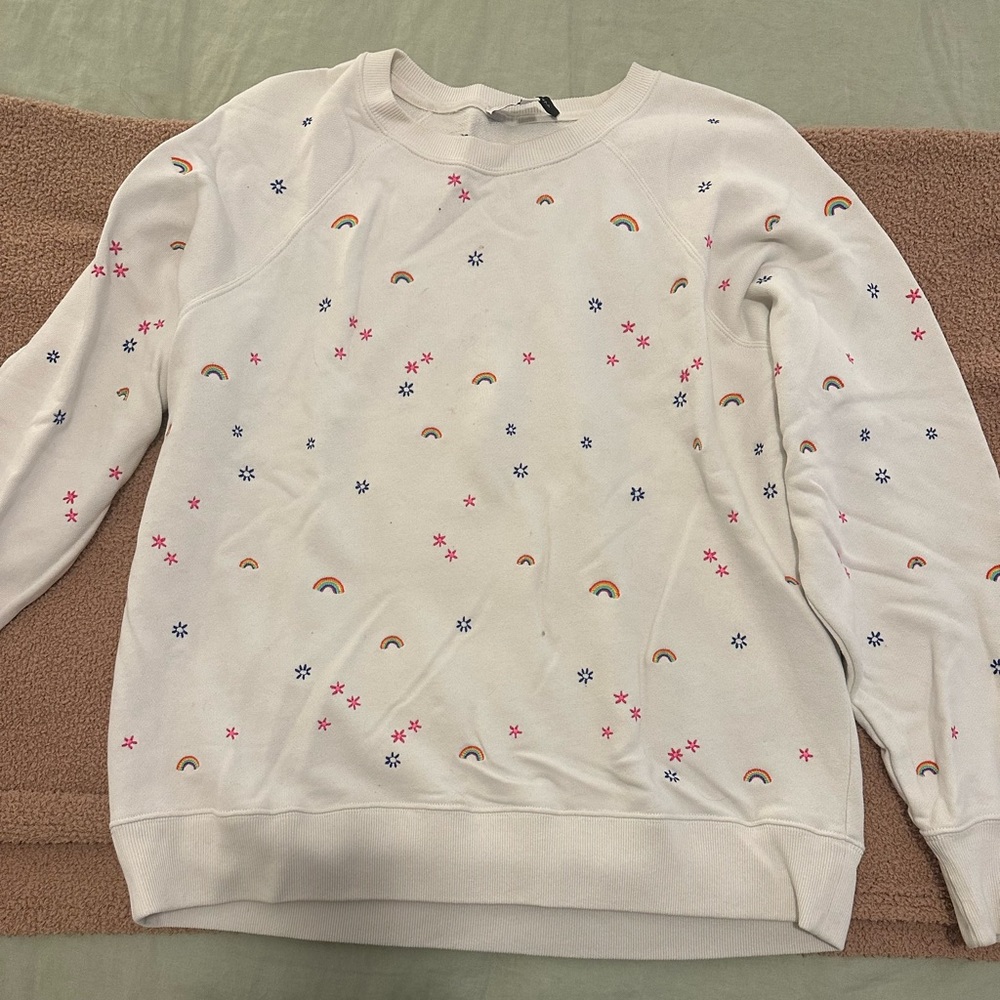 SOMETHING NAVY sweat set